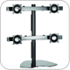 Chief KTP440B or KTP440S Quad LCD Monitor Stand up to 20 lbs each