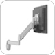 Chief KWG110B or KWG110S Wall Mount Height Adjustable Dual LCD Arm Monitor