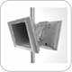 Chief FDP4100B or FDP4100S Dual Display Pole Mount for 10 to 26 inch LCD LED Displays