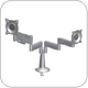 Chief KCY210B or KCY210S Desk Mount Height-Adjustable Dual Monitor up to 40 lbs LCD Arm