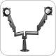 Chief KCY220B Desk Mount Height Adjustable Dual 2 x 24" LCD LED Monitor Arm KCY220S