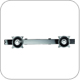 Chief KTA220B or KTA220S Dual 26 inch Horizontal Array Pole Clamp