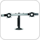 Chief KTG225B Dual LCD LED Monitor Arm Widescreen Desk Grommet Mount Horizontal up to 35 lbs KTG225S