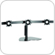 Chief KTP320B or KTP320S Triple Table Stand Flat Panel Horizontal LED Monitor Mounts