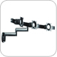 Chief KWD320B or KWD320S Wall Mount Flat Panel Triple up to 16.5 lbs Monitor Swing LCD Arm