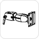 Ergotron 47-051-200 DS100 Clamping Double Pivot