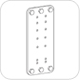Ergotron 60-591-003 Steel Stud Wall Mounting Kit