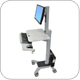 Ergotron 24-198-055 WorkFit-C Single LD Monitor Sit-Stand Workstation