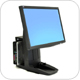 Ergotron 33-338-085 Neo-Flex All-In-One Secure Clamp Lift Stand