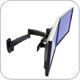 Ergotron 45-231-200 Dual Monitor 200 Series Wall Mount Arm