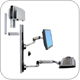 Ergotron 45-247-026 LX Wall Mount System with Medium CPU Holder