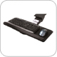 Idea@Work 2KEY-13 Adjustable Single Surface In-line Mouse Keyboard Platform - 18" track