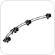 Innovative 9164-4 ArcView Quad LCD Monitor Mount Beam for Four up to 19" Monitors