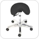 Jobri F1465/BK BetterPosture Saddle Ergonomic Height Adjustment Chair Seating Black