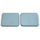 Kinesis AC005PPslv Replacement Palm Pads for the Contoured keyboard Silver