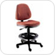 Office Master BC47 BC Series Ergonomic Office Drafting Task Stool with Nylon Footring
