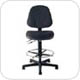 Office Master BC49 BC Series Ergonomic Drafting Budget Stool with Chrome Footring