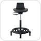 Office Master WS15 Ergonomic Affordable Industrial Low Maintenance Sit or Stand Work Stool
