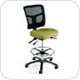 Office Master YS75 YES Series Mesh Back High Stool with Footring