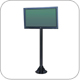 Peerless COL510P Floor Stand Pedestal Mount for 32 to 50 inch Screens