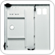 Peerless CMJ453 Variable Position Suspended Ceiling Plates Jumbo Mount CMJ-453