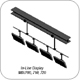 Peerless MDJ-700 Flat Panel IN-LINE 120 inch LCD LED Ceiling Mount MDJ700