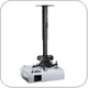 Peerless PRG-EXB Universal PRG Height Adjustable Projector Ceiling or Wall Mount with 12.6–20.6"
