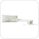 Premier UNI-EXT or UNI-EXB Short Throw Projector Wall Mount Arm with Extension Pole - extends 37"-67"
