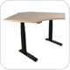 SIS SURF2 Electric 2-Leg Corner Height Adjustable Office Table and Ergonomic Desk  