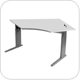 SIS Xtreme Crank Organic Corner Single Surface Height Adjustable Table / Desk
