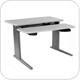 SIS Xtreme Electric Duplex Bilevel Surface Height Adjustable Table and Ergonomic Desk