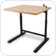 SIS Move 1607 or 1609 Crank Single Surface Rectangle Height Adjustable Table and Ergonomic Desk