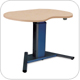 SIS Move Electric Single Surface Kidney Organic Height Adjustable Table / Desk