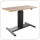 SIS Move Electric Single Surface Rectangle H-Base Height Adjustable Table / Desk
