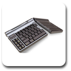 Goldtouch GTP-0055 Go Travel Adjustable Ergonomic Keyboard Silver GTP0055