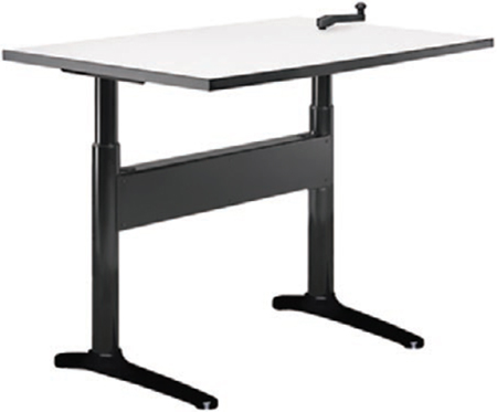 IdeaAtWork Proliftix Crank Rectangular Height Adjustable Table