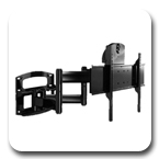 Peerless PLAV70UNLPGB Articulating Dual Vertical PLAV70-UNLP-GB