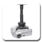 Peerless PRS-KIT0811 Height Adjustable Projector Ceiling Mount PRSKIT0811