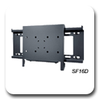 Peerless SF16D and SF24D Dedicated Flat Wall Mounts SF-16D and SF-24D