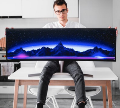 How to mount ultrawide monitors