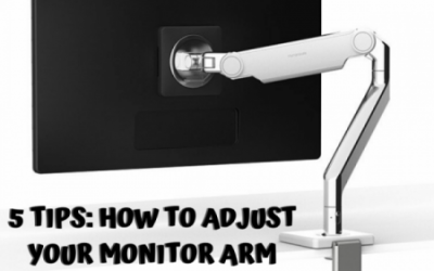 How To Adjust Your Monitor Arm