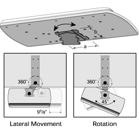 Technical drawing for WorkRite 179CCD Compact Corner Diagonal