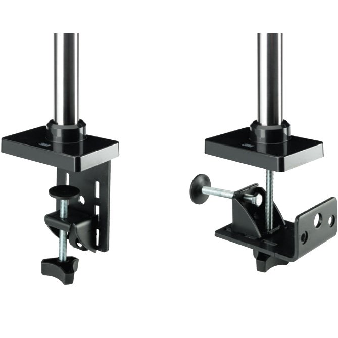Clamp and grommet mount on desk mount model