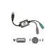 Adesso ADP-PU21 PS/2 to USB Adapter for Keyboard and Mouse