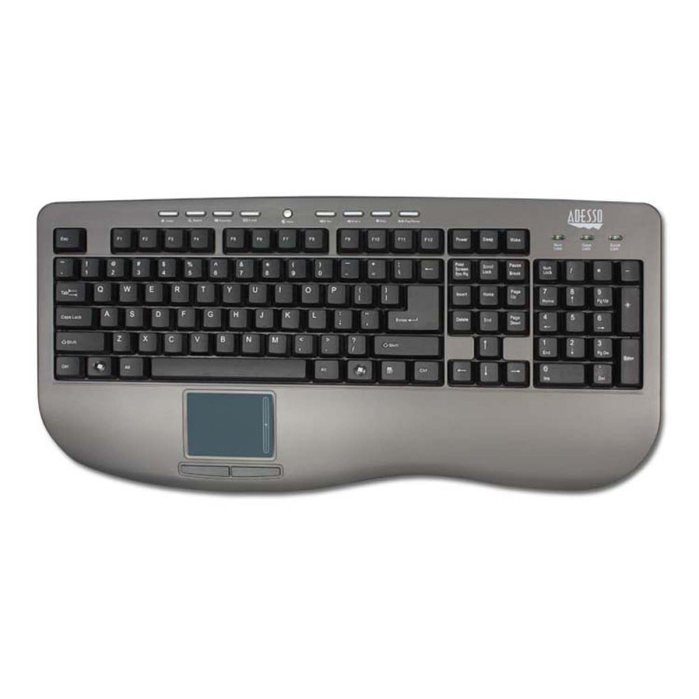 Adesso AKB-430UG WinTouch Pro USB Desktop Touchpad Keyboard