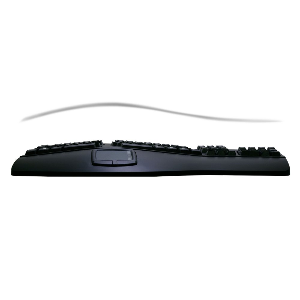 Adesso PCK-308UB Contoured USB Ergonomic Keyboard with Built-in TouchPad (USB)