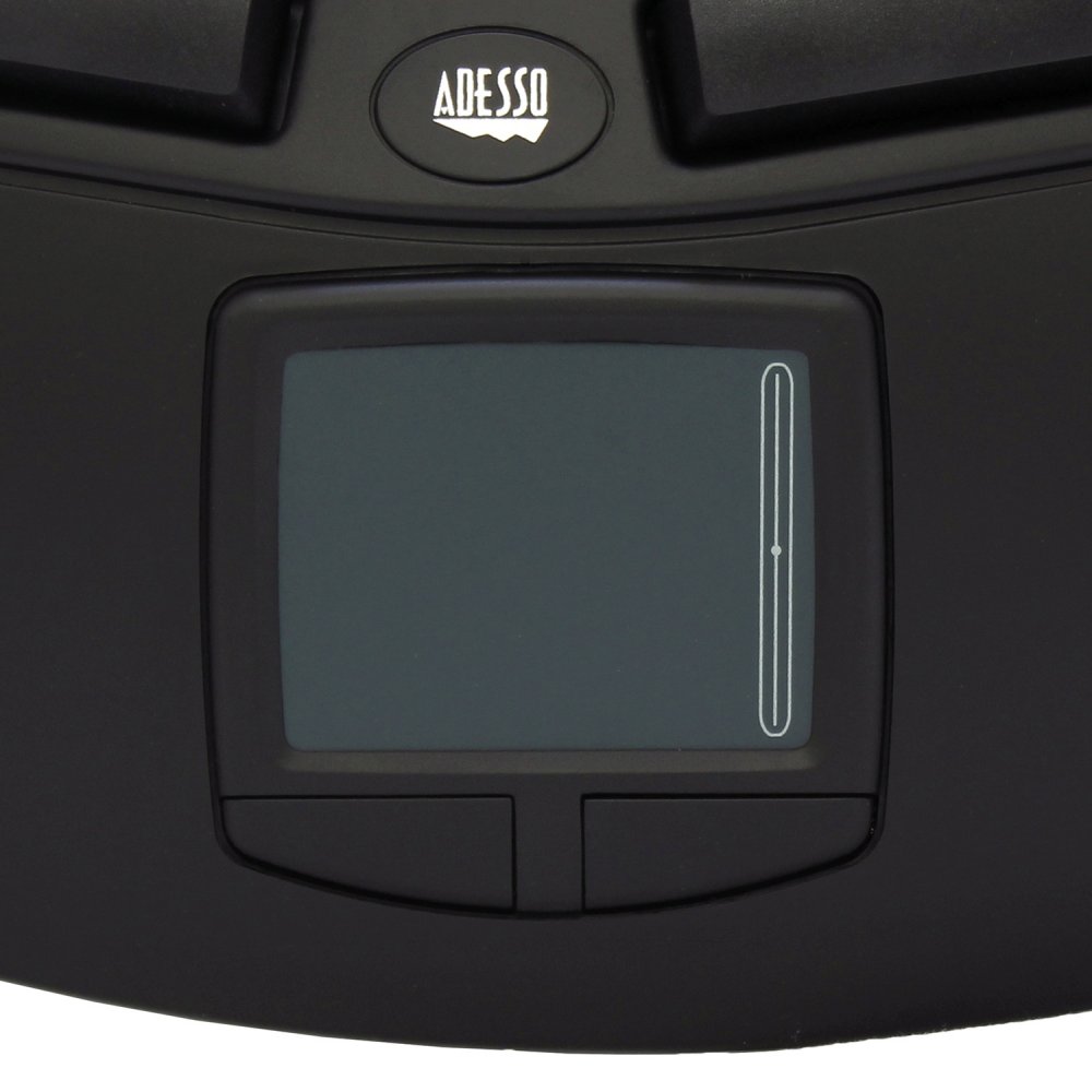 Adesso PCK-308UB Contoured USB Ergonomic Keyboard with Built-in TouchPad (USB)