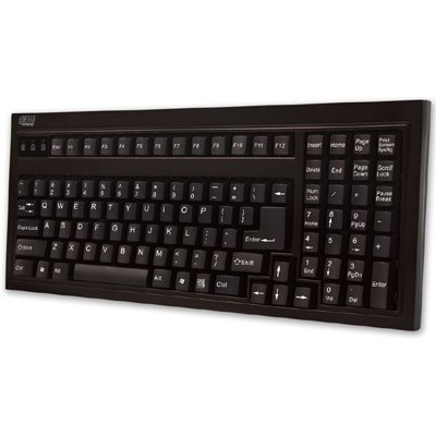 Adesso MKB-125B Compact Mechanical Ergonomic Keyboard
