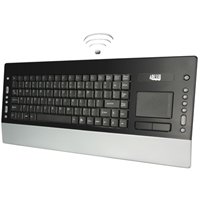 Adesso WKB-4200UB Wireless Multimedia Touchpad Keyboard