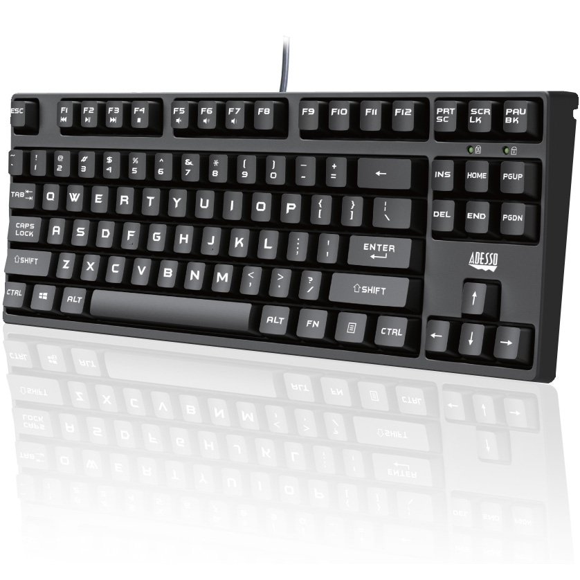 Adesso AKB-625UB EasyTouch 625 Compact Mechanical Gaming Keyboard